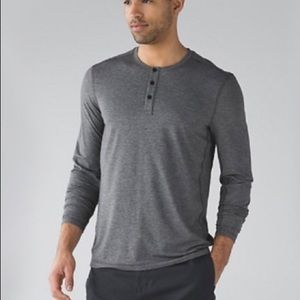 Lululemon metal vent tech Henley long sleeve XXL